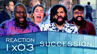 Roman has the sauce… Succession 1x3 "Lifeboats" Group Reaction