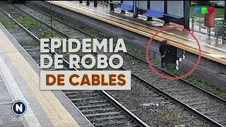 EPIDEMIA de ROBO de CABLES: ¿Qué hay detrás de este delito? - Telefe Noticias