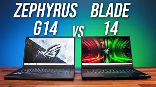 Razer Blade 14 vs ASUS Zephyrus G14 (2021) - Best 14” Gaming Laptop?