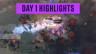 DreamLeague Season 14 DPC EU Day 1 Highlights