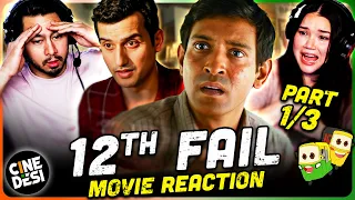 12th FAIL Movie Reaction Part (1/3)! | Vikrant Massey | Medha Shankar | Joshi Anantvijay