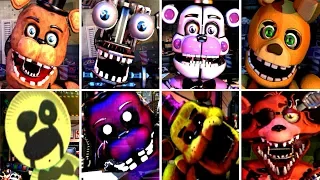 8 NEW ANIMATRONICS - Ultimate Custom Night (Mod)