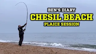 Ben's Diary- Chesil Beach Plaice Session. With Ben Stockley