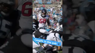 New addition to Spidey’s web 🕸️ #panthers #nfl #BrianBurns