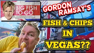 How good is GORDON RAMSAY FISH & CHIPS in Las Vegas? It's another food review!