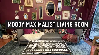 Eclectic Moody Maximalist Living Room Makeover ft. Celeb Mary Lynn Rajskub!