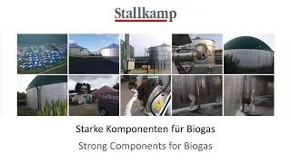 Starke Komponenten für Biogas