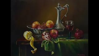 Мастер класс. Создание натюрморта.  Master class. Creating a still life.