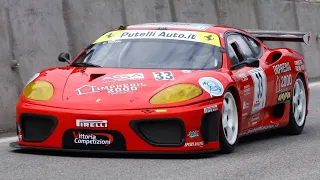 9.500RPM Ferrari 360 N-GT || INSANE F1 Old School Sound !!