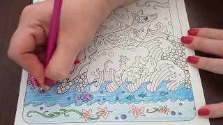 ASMR Fanciful Foxes Coloring Book 26