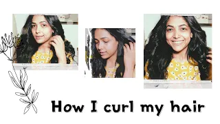 How I Curl My Hair|| Quick & Easy|| Hair Care Tips|| ANUPAMA ANANDKUAMR #haircurl #haircare #anupama