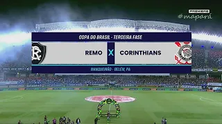 Remo 2 x 0 Corinthians | COPA DO BRASIL | JOGO quase COMPLETO