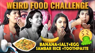 Weird Food Challenge With Niharika Konidela | Indiaglitzgold