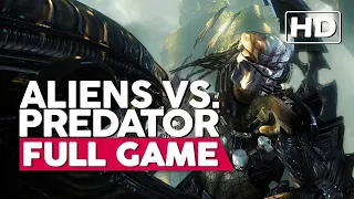 Aliens Vs. Predator | Full Gameplay Walkthrough (PC HD60FPS) No Commentary