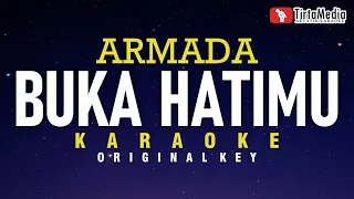 buka hatimu - armada (karaoke)