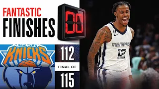 Final 28.9 WILD ENDING Knicks vs Grizzlies Opening Night 👀🔥