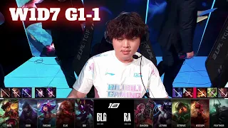 BLG vs RA - Game 1 | Week 1 Day 7 LPL Summer 2023 | Bilibili Gaming vs Rare Atom G1