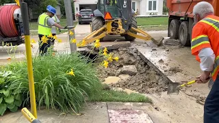 They Fix the Broken Water Line ( part one )