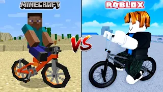 МАЙНКРАФТ BMX VS РОБЛОКС BMX - ГДЕ ЛУЧШЕ?