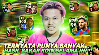 PERTAMA KALI SUSUN SKUAD FULL EPIC HASIL BAKAR KOIN SELAMA EFOOTBALL 2023 MOBILE!!