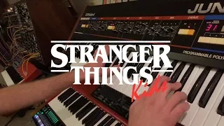 Stranger Things: Kids - Juno 60 & Modular Synthesizer