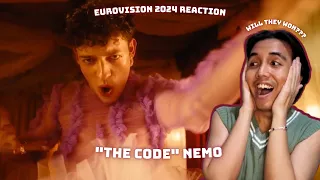 WINNER MATERIAL??? | Indonesian Reacts to "The Code" – Nemo (Eurovision 2024 | Switzerland 🇨🇭)