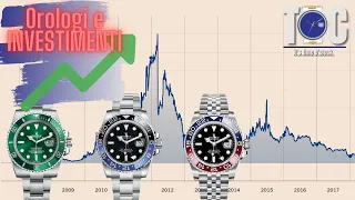Orologi e Investimenti: quanto si guadagna con il Rolex SUBMARINER scritta rossa e "Hulk"?