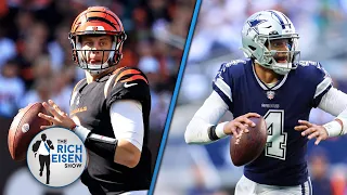 Are the Cowboys or Bengals More Likely to Reach Their Conference Title Game? | The Rich Eisen Show