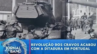 Revolução dos Cravos acabou com horrores da ditadura em Portugal | Jornal da Band