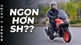 Aprilia SR GT 200: Vừa đủ cho dân chơi lười bóp côn | Đường 2 Chiều.