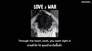 [ THAISUB | แปลไทย ] love & war - yellow claw ft. yade lauren (g-funk remixed slowed)