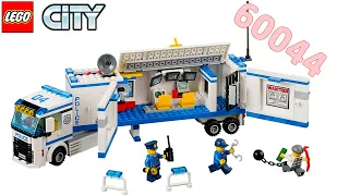 LEGO City 60044 Mobile Police Unit  Unboxing Speed Build Review