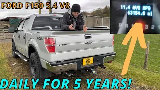 DAILY DRIVING A FORD F150 5.4 V8 FOR 5 YEARS IN SCOTLAND - DID IT BANKRUPT HIM? DRIVE & REVIEW