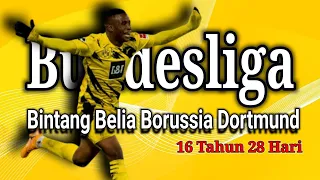 Youssoufa Moukoko Pencetak Gol Termuda Bundesliga