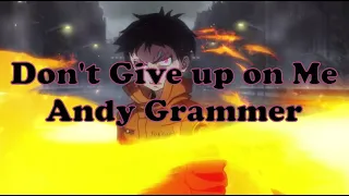 Andy Grammer | Don't Give Up On Me | Nightcore Lyrics