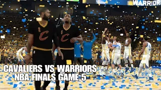 Cleveland Cavaliers vs G.S. Warriors NBA Finals Full Highlights - Game 5