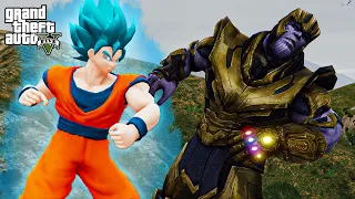 GTA 5 - Goku VS Thanos | Epic Death Battle!