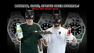 ROLEX GMT Master II Guide - Batman, Sprite, Coke und Pepsi. 126720VTNR, 16710, 16760, 116710