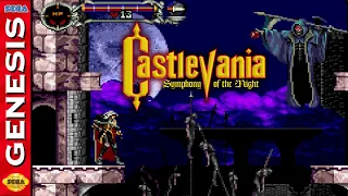 Castlevania: Symphony of the Night - Christmas 2023 Demo [Mega Drive & Sega Genesis]