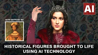 Portraits of Kosem Sultan, Count d'Artagnan, Homer and more Brought To Life Using AI!