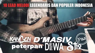 TOP 10 LEAD MELODI LEGENDARIS BAND INDONESIA | Part 2 | Nostalgia dulu broo‼️