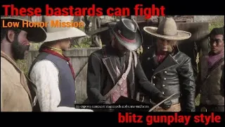 Red Dead Redemption 2 Online - These bastards can fight (Low honor) New Mission