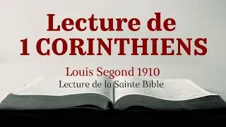 1 CORINTHIENS (Bible Louis Segond 1910)
