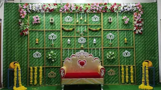 bangle ceremony decoration / valaigappu decoration / semantham azhangaram / smile decoration attur