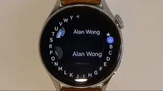 Huawei Watch 3 Contacts App