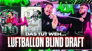 AUUAAAAA .. 😨😑LUFTBALLON auf den MUND 👄 SHAPESHIFTERS Blind Draft Battle 🔥 FIFA 23