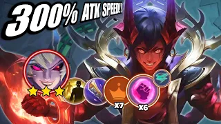 DYRROTH CRAZY 300% ATTACK SPEED.!! MUST WATCH.!! MAGIC CHESS MOBILE LEGENDS