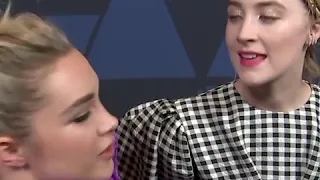 Saoirse Ronan and Florence Pugh Governos Awards