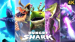 ALL STRONGEST SHARKS TRAILER & MOVIE COMPILATION (2018 - 2023) | HUNGRY SHARK - GAIA UPDATE 4K