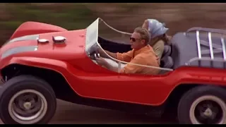 Steve McQueen driving dune buggy - The Thomas Crown Affair